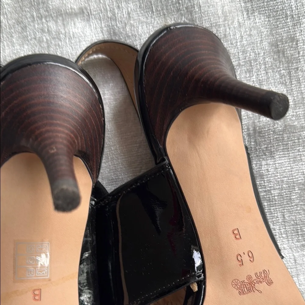 Coach Black Stiletto Heels with Pointed Toe (6.5)
